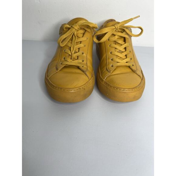 KOIO Capri Zafferano Yellow Leather Shoes Casual Size 39/US Womens’s 9 - Picture 3 of 9